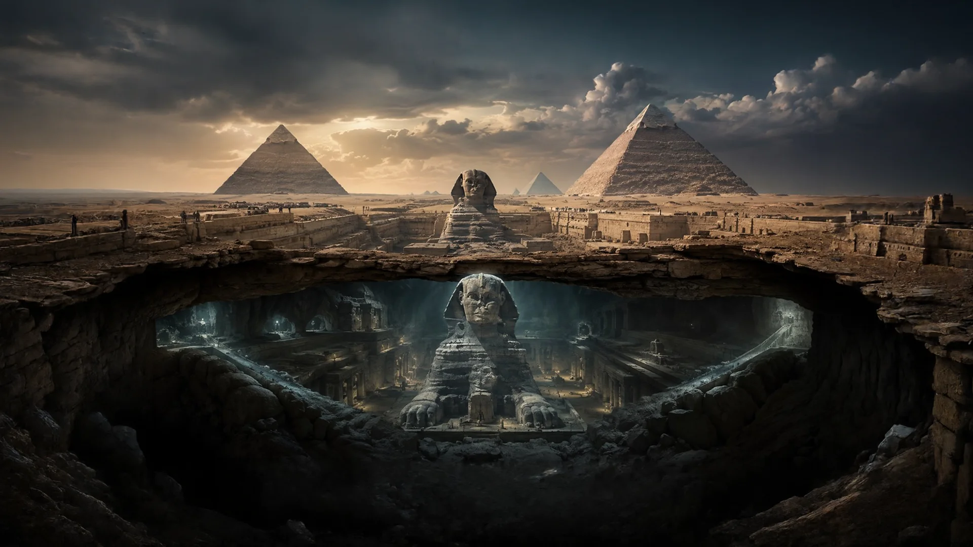Giza Platosu’nun Altındaki Sırlar: İkinci Sfenks, Tüneller ve İnsanlık Tarihinin Kayıp Sayfaları