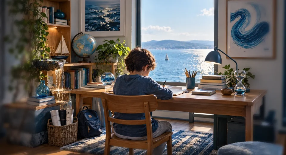 Akademik Başarı için Okul Zili Çaldı: Çocuğunuzun Ders Masası Evin Neresinde Durmalı, Hangi Yöne Bakmalı?