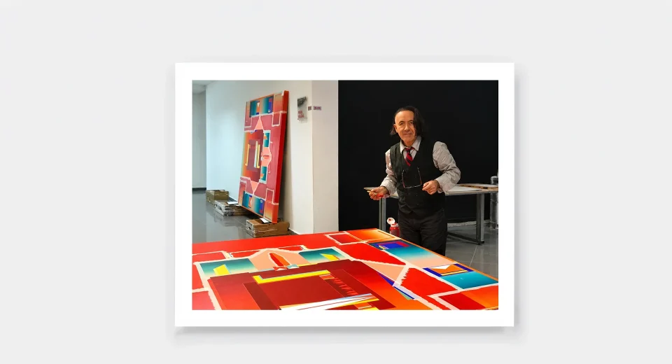İsmail Ateş’ten Kandinsky Hattı: Tinsellikten Geometriye Yeni Bir Üslup Denemesi