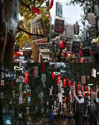 RÜZGÂR DİNDİKTEN SONRA KALAN